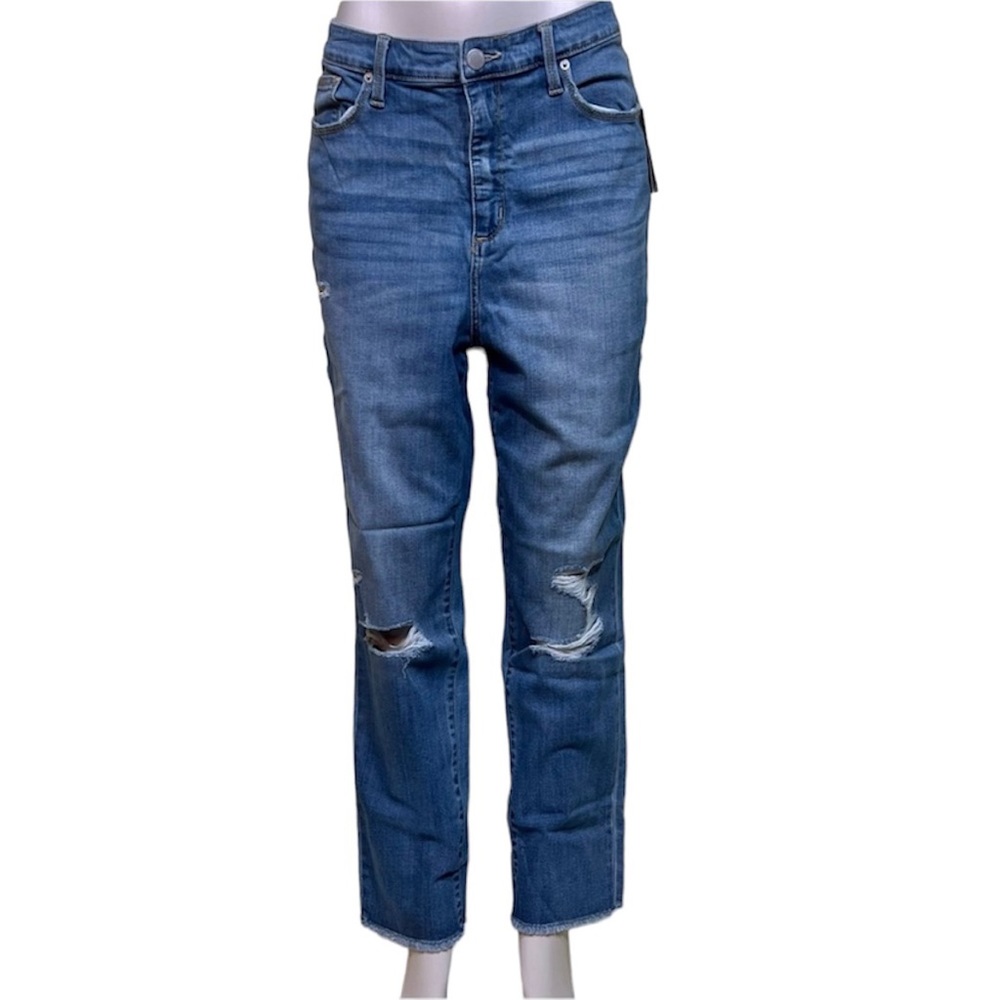 Universal Thread High Rise Straight Crop Distressed BlueJeans Women’s Sz.22W NWT